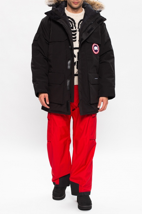 Canada goose bomber rot best sale